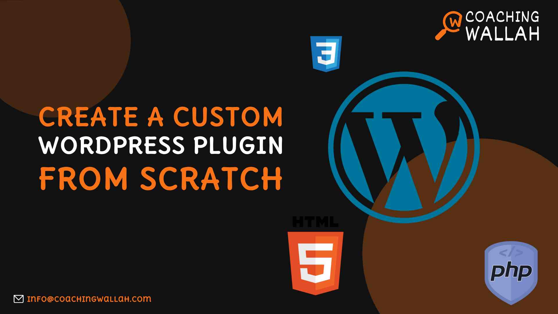 How to Create a Custom WordPress Plugin from Scratch (Step-by-Step Guide)