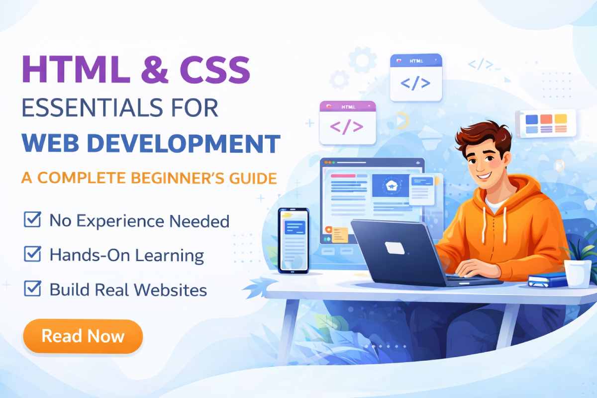 HTML and CSS Essentials for Web Development – A Complete Beginner’s Guide